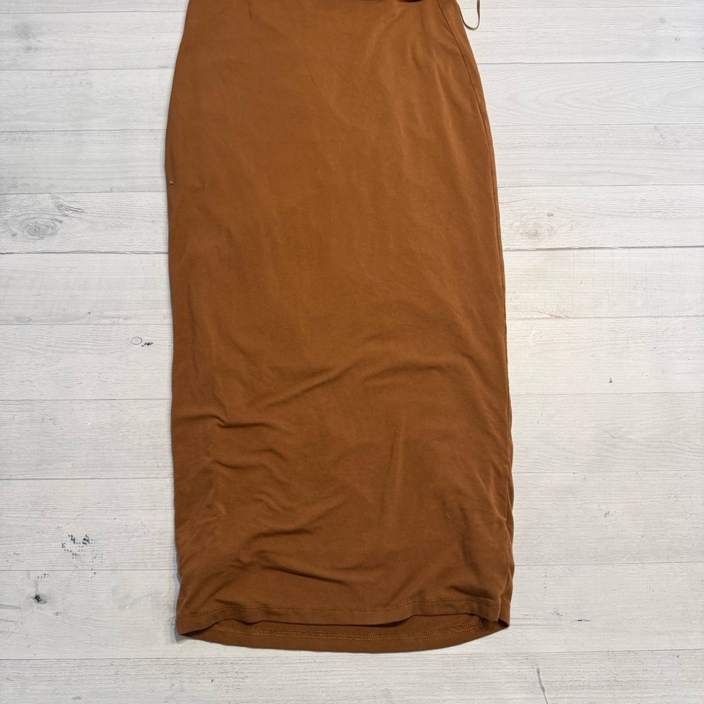 Good American 90s Tank Dress in Rust size 1 small - Picture 11 of 12